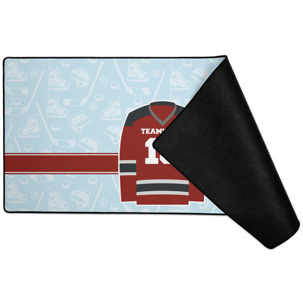 Hockey Large Gaming Mats - FRONT W/ FOLD