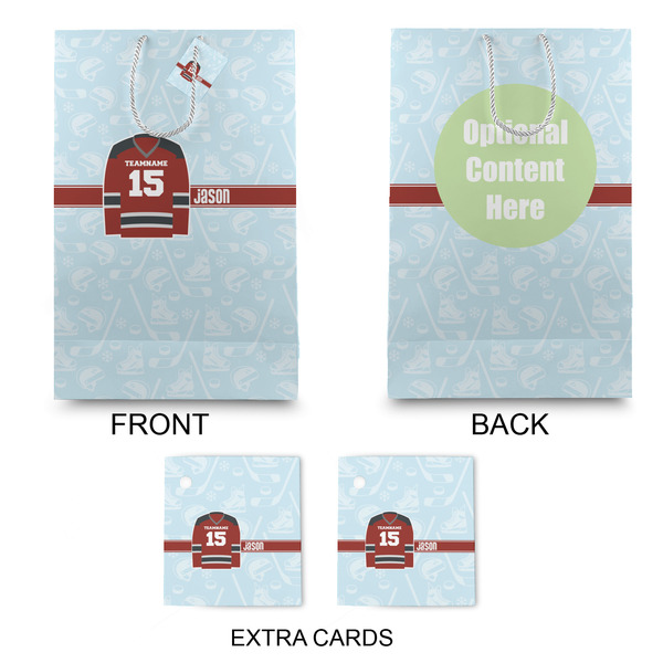 Hockey Large Gift Bag - Approval