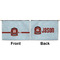 Hockey Large Zipper Pouch Approval (Front and Back)