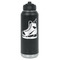 Hockey Laser Engraved Water Bottles - Front View