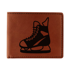 Hockey Leatherette Bifold Wallet