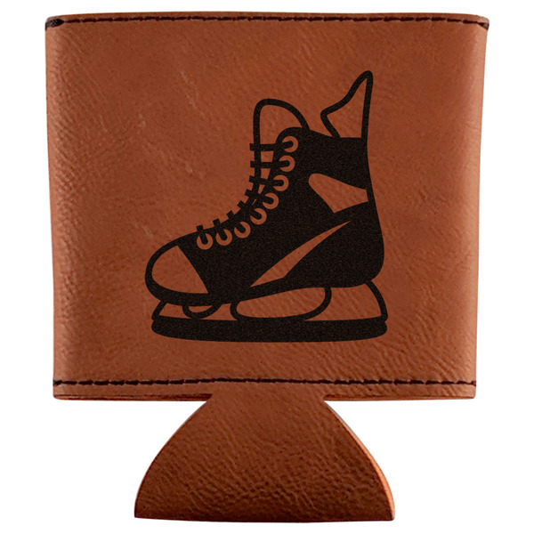 Custom Hockey Leatherette Can Sleeve