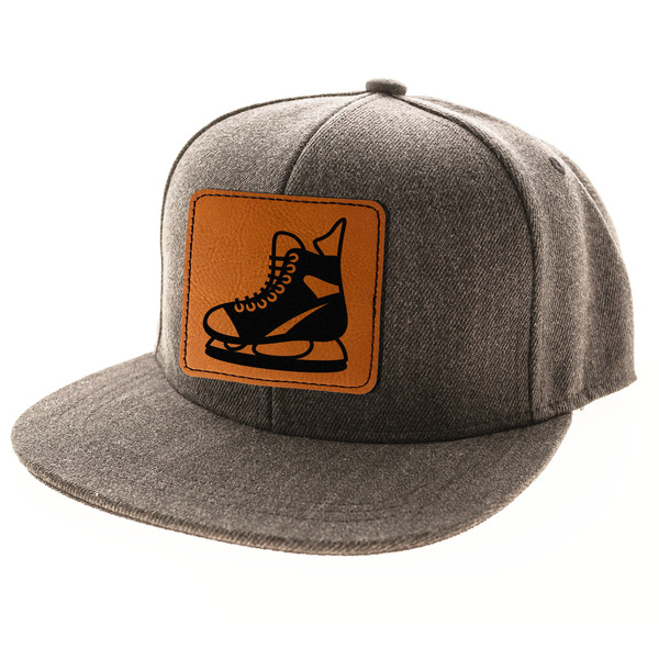 Hockey Leatherette Patches - LIFESTYLE (HAT) Square