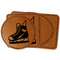 Hockey Faux Leather Iron On Patch