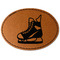 Hockey Leatherette Patches - Oval