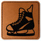 Hockey Leatherette Patches - Square