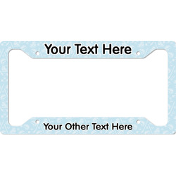 Hockey License Plate Frame (Personalized)