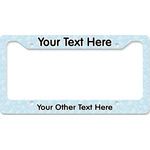 Hockey License Plate Frame - Style B (Personalized)