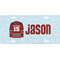 Hockey Front License Plate (Personalized)