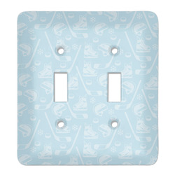 Hockey Light Switch Cover (2 Toggle Plate)
