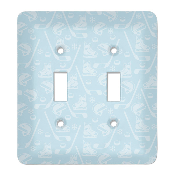 Custom Hockey Light Switch Cover (2 Toggle Plate)