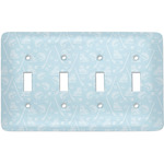 Hockey Light Switch Cover (4 Toggle Plate)
