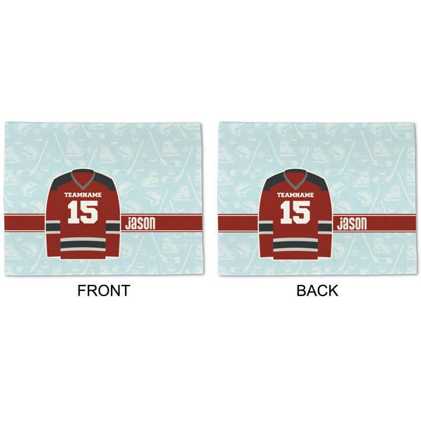 Hockey Linen Placemat - APPROVAL (double sided)