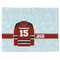 Hockey Single-Sided Linen Placemat - Single w/ Name and Number