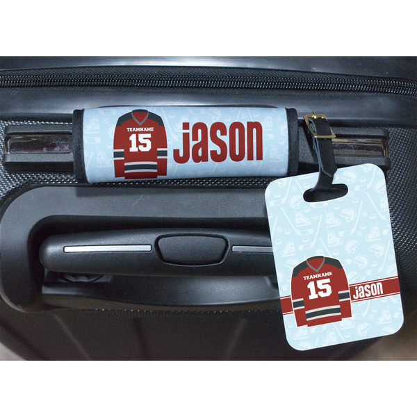 Hockey Luggage Wrap & Tag