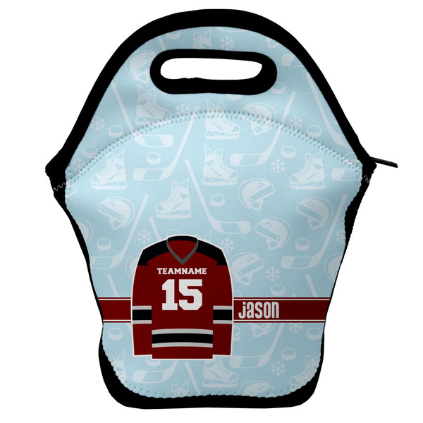 Custom Hockey Lunch Bag w/ Name and Number