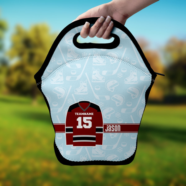 Hockey Lunch Bag - Hand
