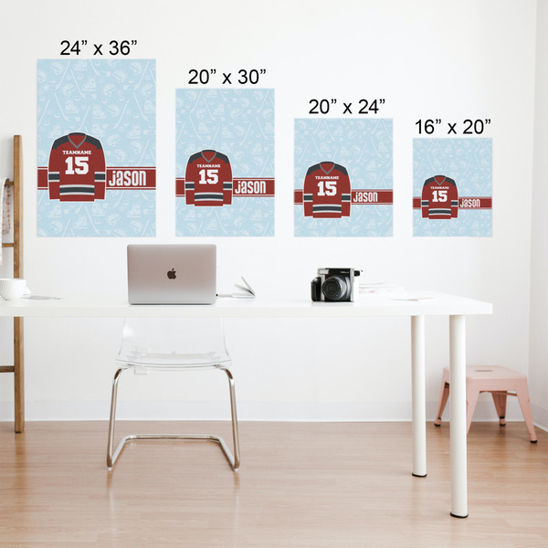 Hockey Matte Poster - Sizes