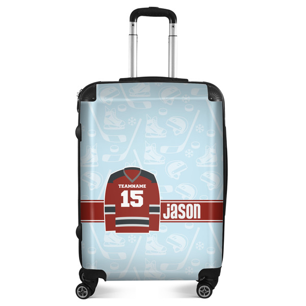 Custom Hockey Suitcase - 24" Medium - Checked (Personalized)