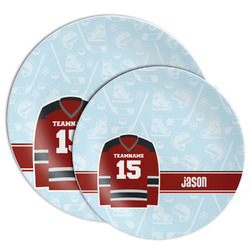 Hockey Melamine Plate (Personalized)