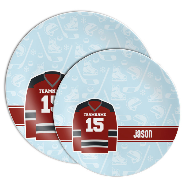 Hockey Melamine Plates - PARENT/MAIN