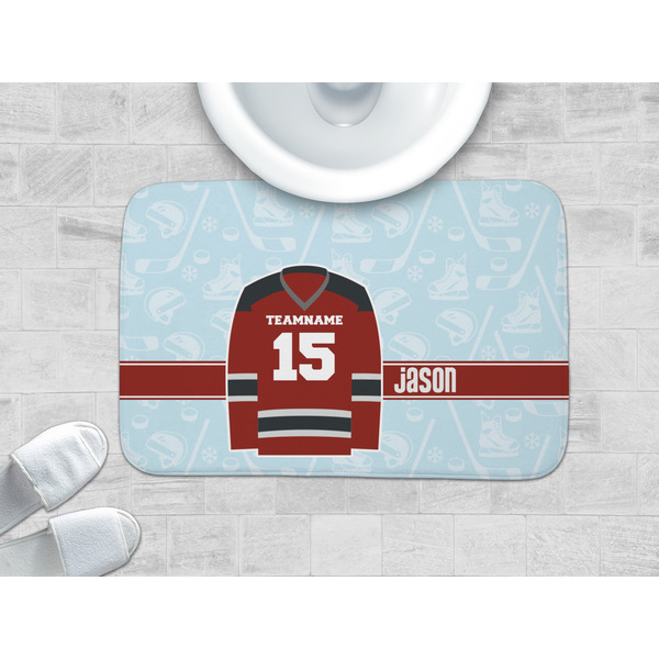 Hockey Memory Foam Bath Mat - LIFESTYLE 34x21