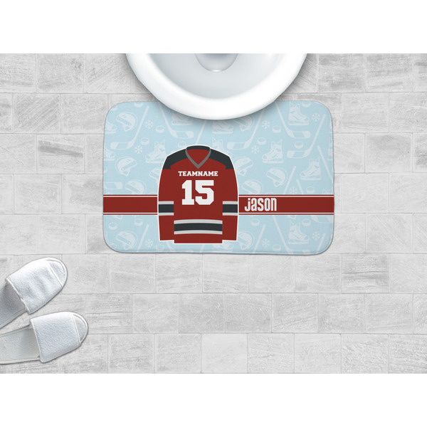 Hockey Memory Foam Bath Mat - LIFESTYLE