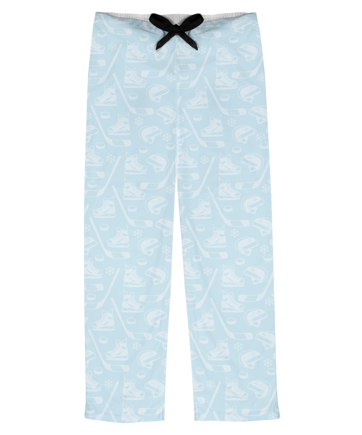 Hockey Mens Pajama Pants - L (Personalized) - YouCustomizeIt