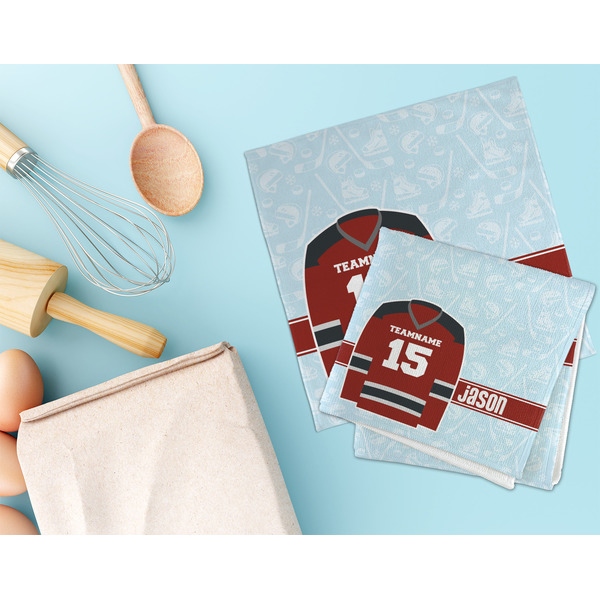 Hockey Microfiber Dish Rag - LIFESTYLE