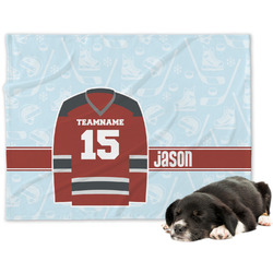 Hockey Dog Blanket (Personalized)