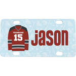 Hockey Mini/Bicycle License Plate (Personalized)