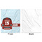 Hockey Minky Blanket - 50"x60" - Single Sided - Front & Back