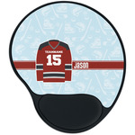 Hockey Mouse Pad with Wrist Support