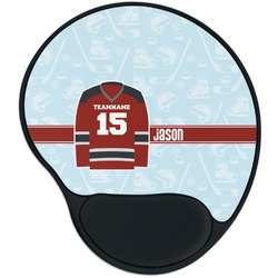 Hockey Mouse Pad with Wrist Support