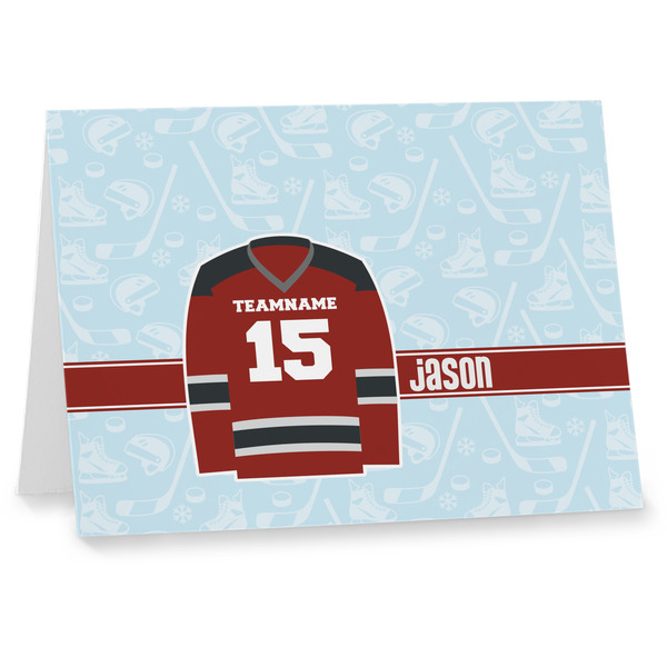 Custom Hockey Note cards (Personalized)