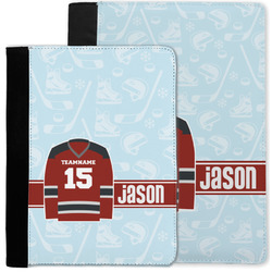 Hockey Notebook Padfolio w/ Name and Number