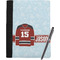 Hockey Notebook Padfolio - Large w/ Name and Number