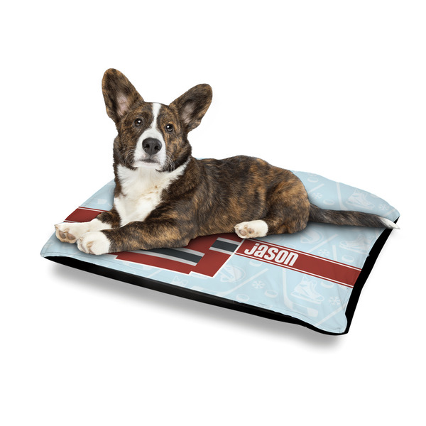Hockey Outdoor Dog Beds - Medium - IN CONTEXT