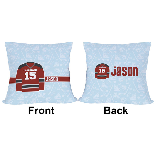 Hockey Outdoor Pillow - 16x16