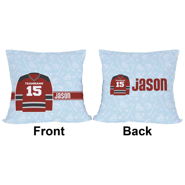Hockey Outdoor Pillow - 18x18