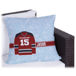 Hockey Outdoor Pillow - 16" (Personalized)