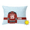 Hockey Outdoor Throw Pillow (Rectangular - 12x16)
