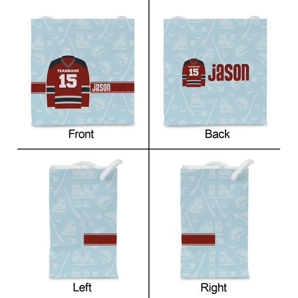 Hockey Party Favor Gift Bag - Gloss - Approval