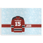 Hockey Disposable Paper Placemats (Personalized)