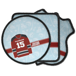 Hockey Iron on Patches (Personalized)