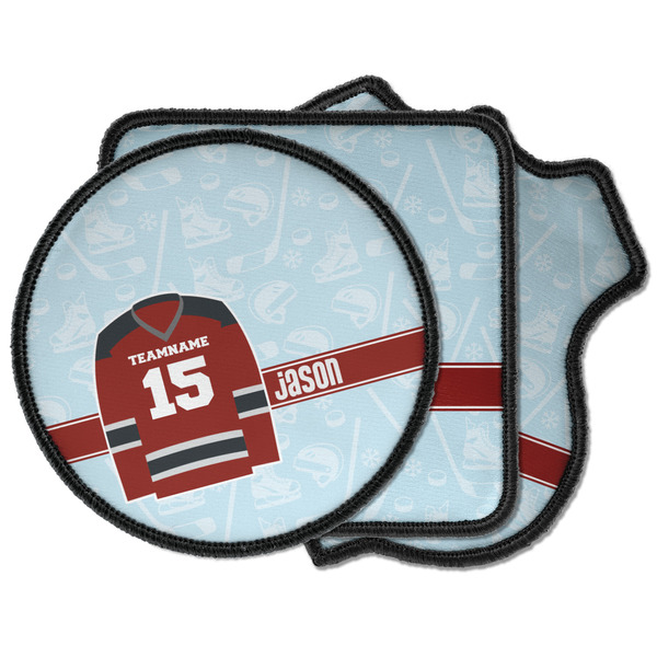 Custom Hockey Iron on Patches (Personalized)