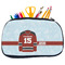 Hockey Neoprene Pencil Case - Medium w/ Name and Number