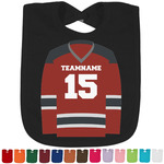Hockey Cotton Baby Bib (Personalized)