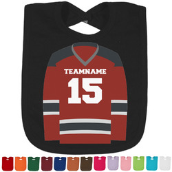 Hockey Baby Bib - 14 Bib Colors (Personalized)