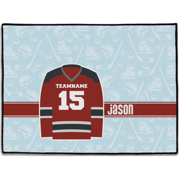 Custom Hockey Door Mat (Personalized)
